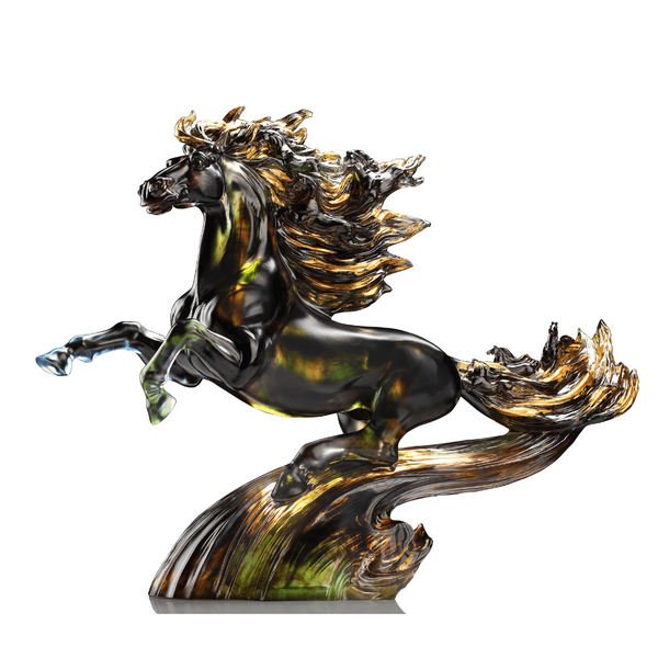 LIULI Crystal Art, Horse, Excelsior – 琉璃工房(香港)