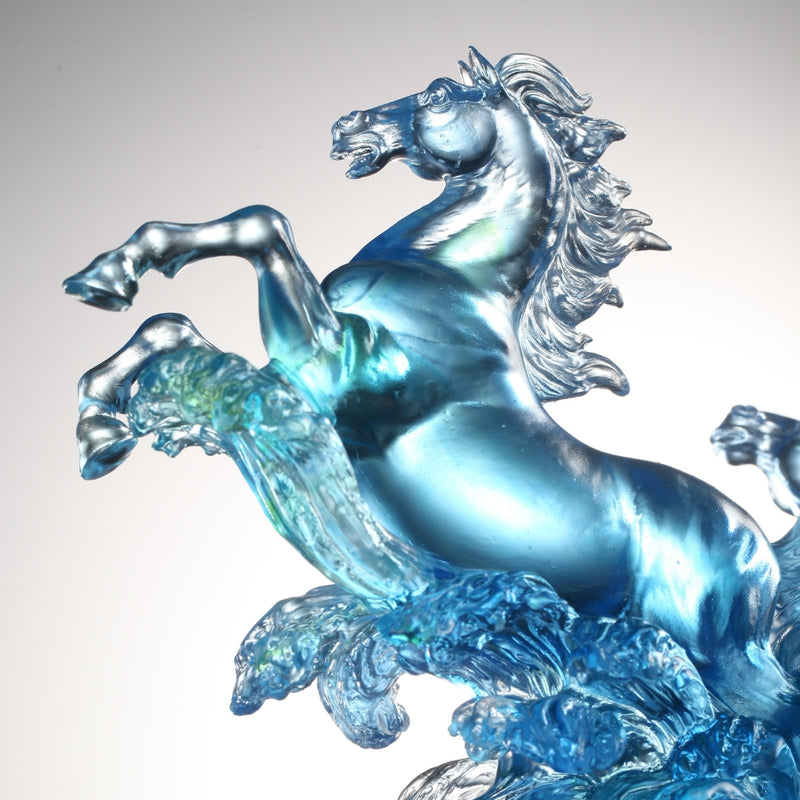 LIULI Crystal Art, Horse, Resembling water – ever in motion, ever alive