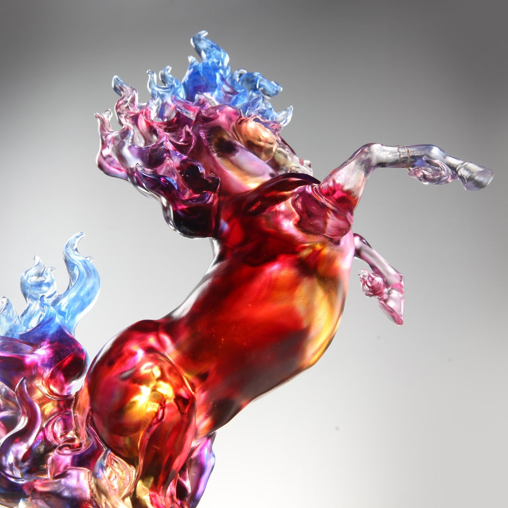 LIULI Crystal Art, Horse, A Glorious Occasion – 琉璃工房(香港)