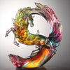 LIULI Crystal Art, Horse, The Peak of Greatness
