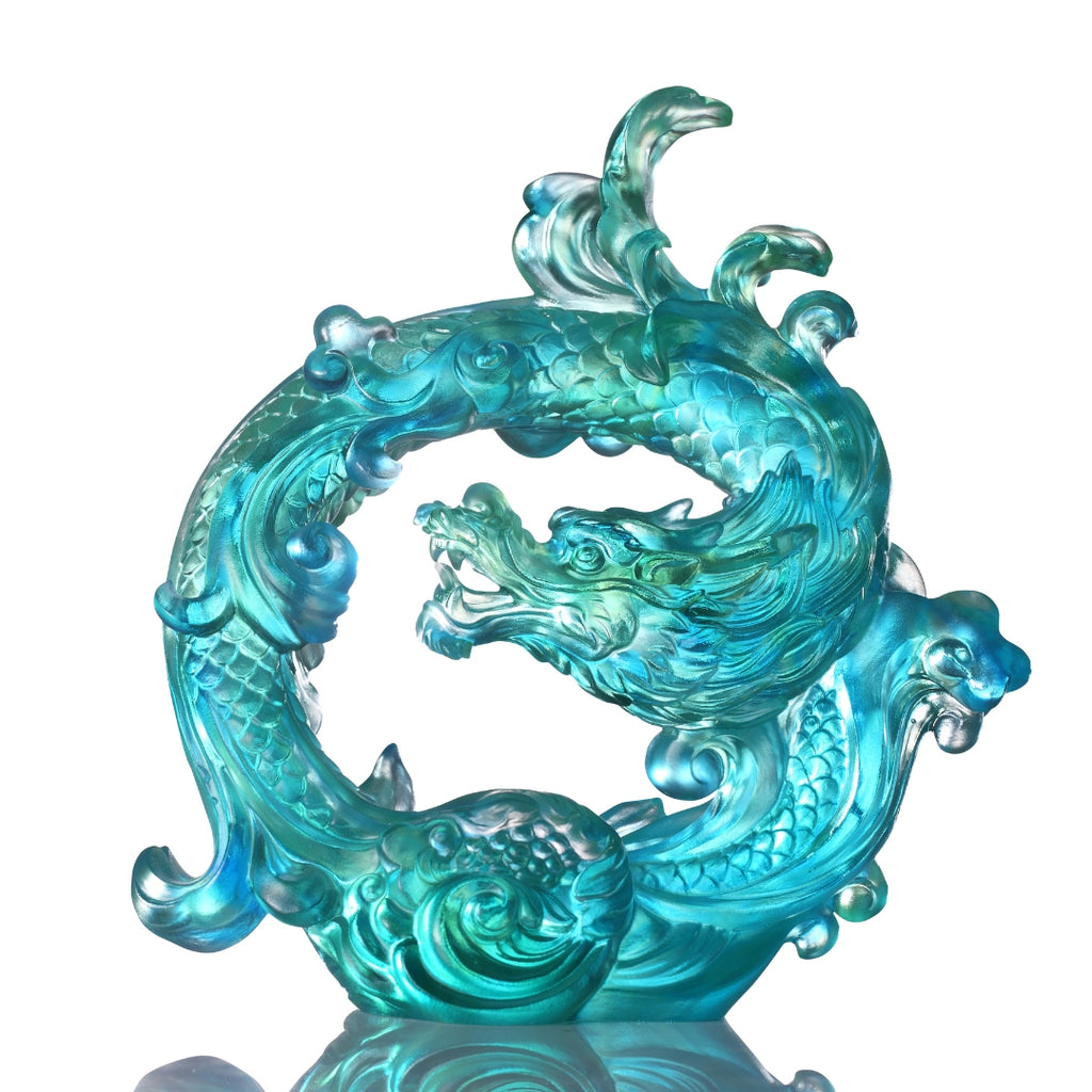 LIULI Crystal Dragon, True Believer, Dance of the Dragon