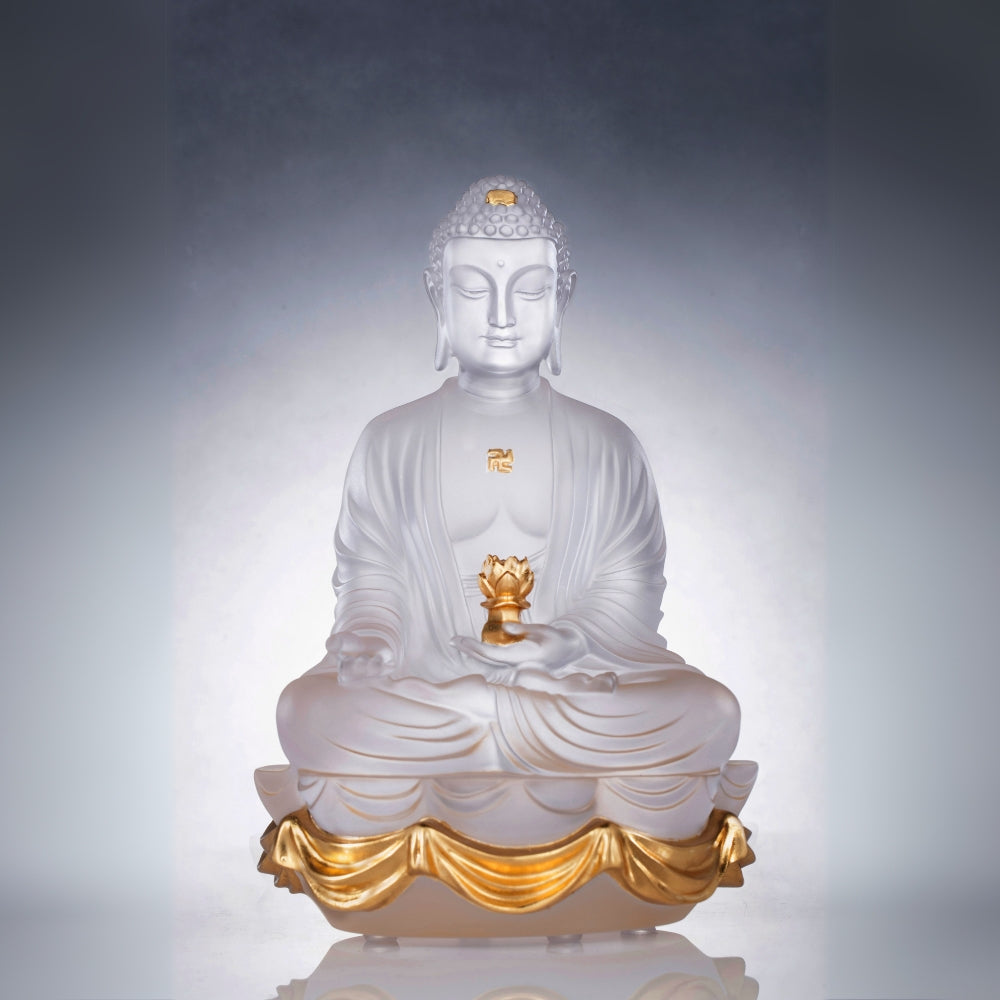 Amitabha Buddha (24K Gold Leaf) – 琉璃工房(香港)