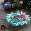 LIULI Crystal vase, Flower, Lotus, Mandarin ducks, Overflow of Beauty