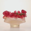 LIULI Crystal Vase, Pen Holder, Fruits, Pomegranate, Talent Conquers All