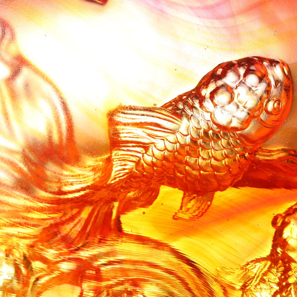 LIULI Crystal Fish, Goldfish, In Celebration – 琉璃工房(香港)