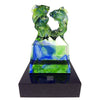 -- DELETE -- Fish Figurine (Opportunity) - "Vitality Created Together" - LIULI Crystal Art