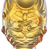 Crystal Feng Shui, Eight Auspicious Offerings, Pair of Golden Fish-Auspicious Clarity - LIULI Crystal Art