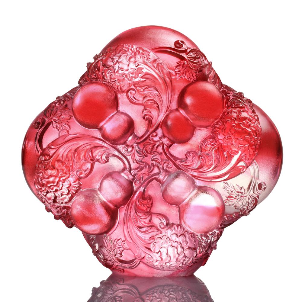 Crystal Feng Shui, Gourd, Hulu, Well of Fortune - LIULI Crystal Art