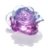 Chinese Crystal Art Flower, Rose, For an Amorous World - LIULI Crystal Art