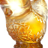 -- DELETE -- Rooster Figurine (Happiness is the King) - "Sunlit From Within" - LIULI Crystal Art