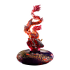 Crystal Treasure Vase, Feng Shui, Dragon of Earth Element, Heavenly Exaltation Baoping - LIULI Crystal Art
