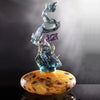 Crystal Treasure Vase, Feng Shui, Dragon of Earth Element, Heavenly Exaltation Baoping - LIULI Crystal Art
