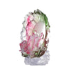 Crystal Flower, Flower of the Month, Peony-April - LIULI Crystal Art