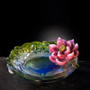 Crystal Flower, Flower of the Month, Lotus-June - LIULI Crystal Art