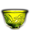 Crystal Bowl, Orchid, The Four Gentlemen, The Orchid Gentleman - LIULI Crystal Art