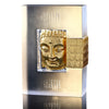 -- DELETE -- Crystal Buddha, Medicine Buddha, Second Vow of the Medicine Buddha (24k Gilded) - LIULI Crystal Art