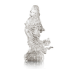 Crystal Buddha, Guanyin, Heartfelt Compassion in Each Step - LIULI Crystal Art