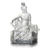 Crystal Buddha, Guanyin, Content, A Flower Blooms - LIULI Crystal Art