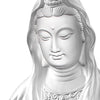Crystal Buddha, Guanyin, Light Exists Because of Love-Rain of Truth, a Compassionate Heart - LIULI Crystal Art