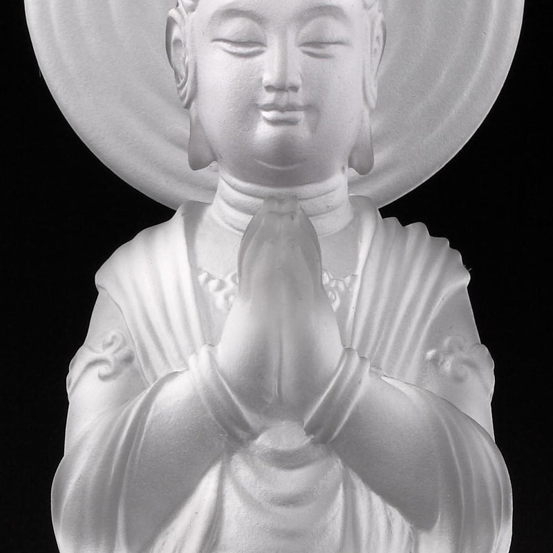 Crystal Buddha, Hechang Guanyin, Light Exists Because of Love-Wish (Collector's Edition) - LIULI Crystal Art