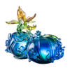 -- DELETE -- Crystal Butterfly, Paperweight, Fruits of Prosperity - LIULI Crystal Art
