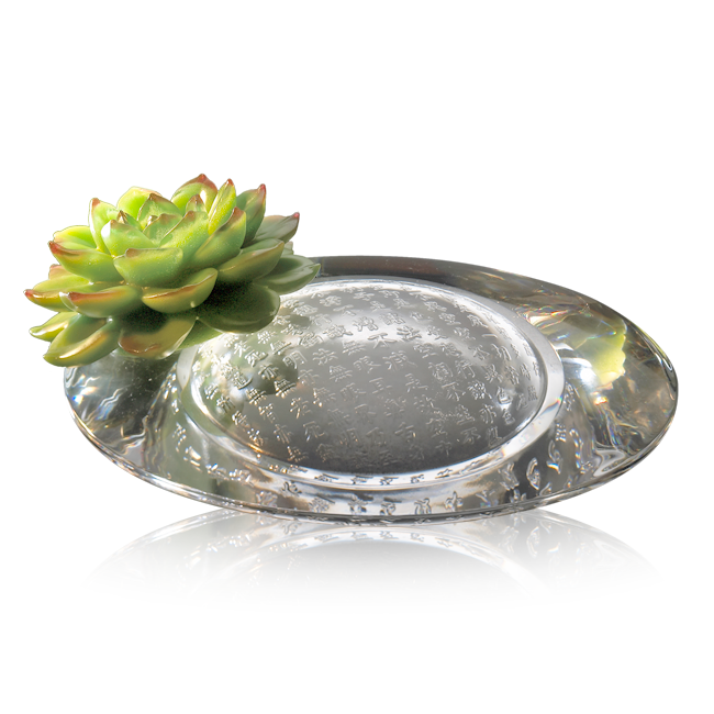Crystal Flower, Spring of The Houseleek (Collector's Edition) - LIULI Crystal Art
