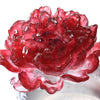 Crystal Flower, Peony, Opulent Fragrance - LIULI Crystal Art