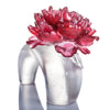 Crystal Flower, Peony, Opulent Fragrance - LIULI Crystal Art