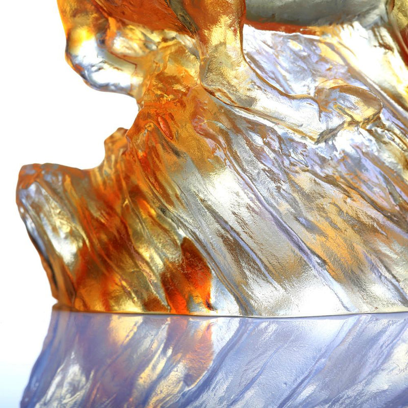 Crystal Animal, Horse, The Frontrunner - LIULI Crystal Art