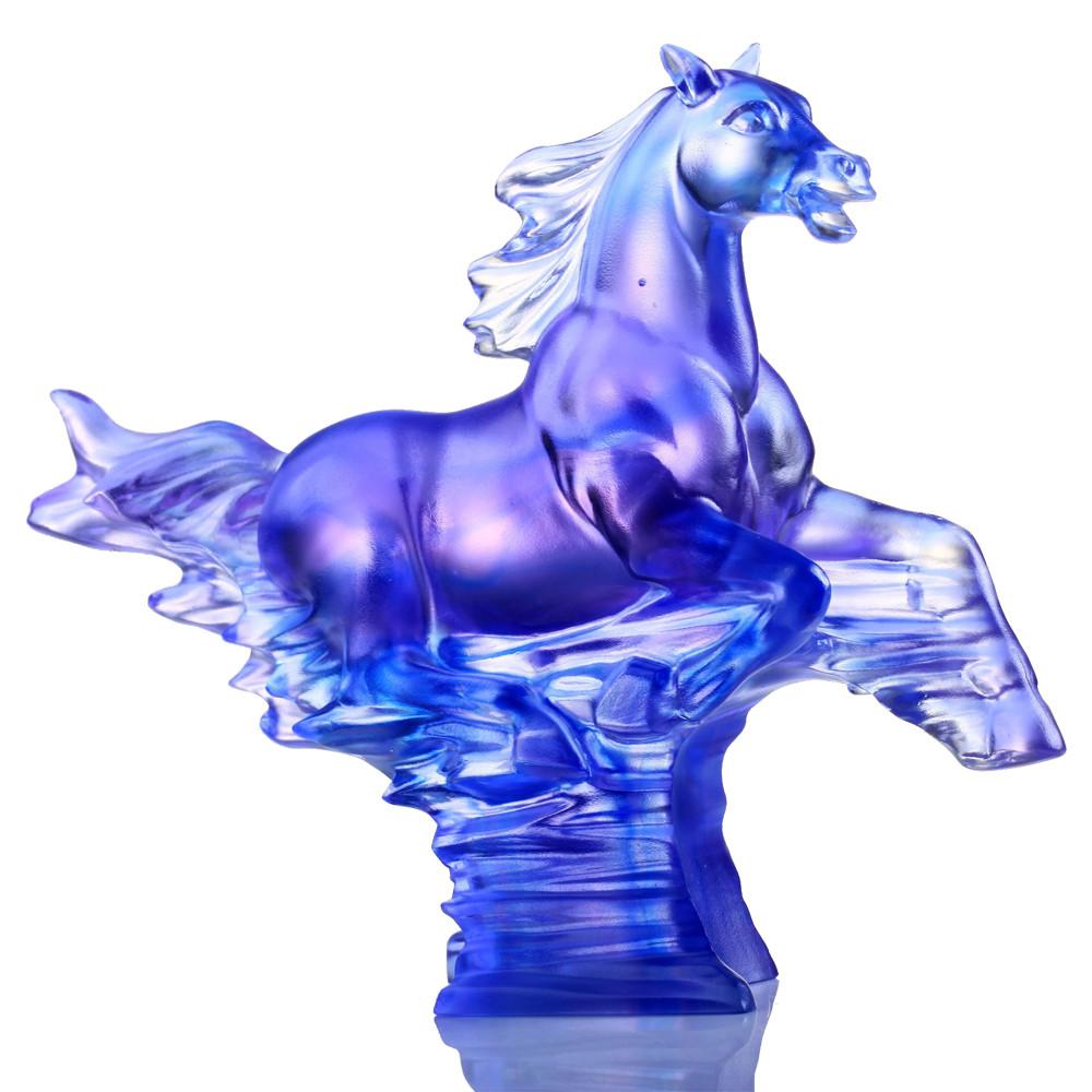 The Leader (Leadership) - Horse Figurine - LIULI Crystal Art