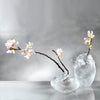 Crystal Flower, Peach Blossom, A Fresh and Wonderful Blessing-Peach Blossom - LIULI Crystal Art