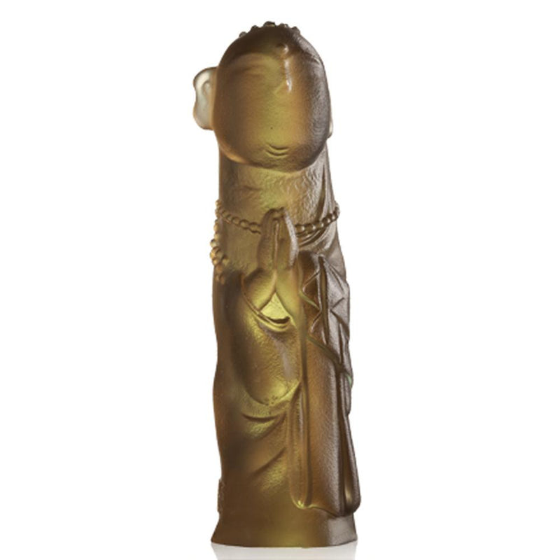 Crystal Buddha, Free Mind from Knowing the Essentiality - LIULI Crystal Art